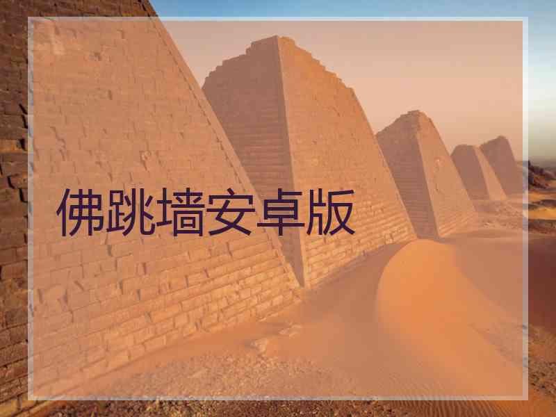 佛跳墙安卓版 佛跳墙安卓版